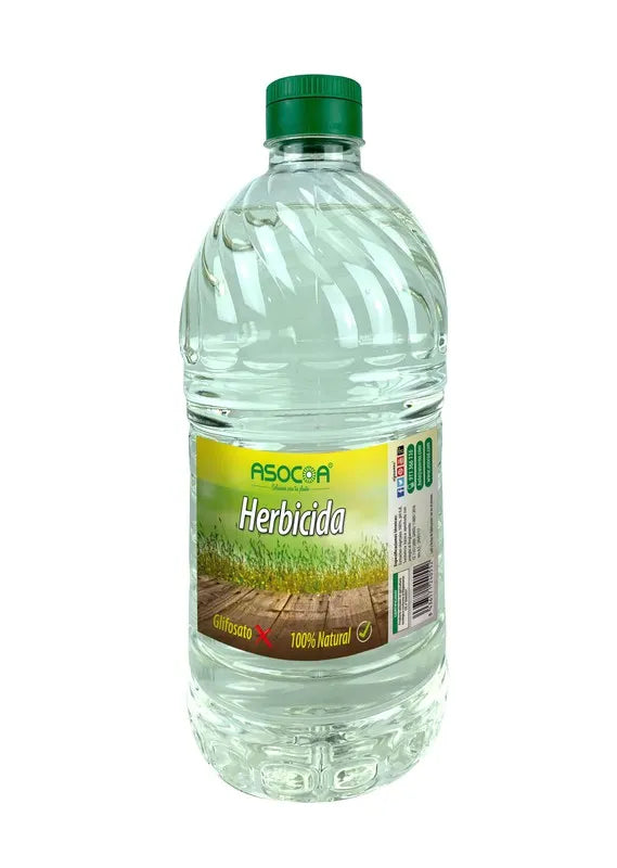 Herbicide biologique à base de vinaigre d'Asocoa. Produit alternatif efficace au glisofato